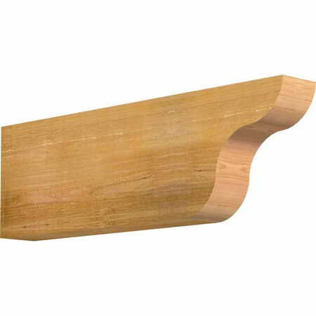 Ekena Millwork Carmel Rough Sawn Rafter Tail, Western Red Cedar, 4"W x 10"H x 32"L RFT04X10X32CAR00RWR